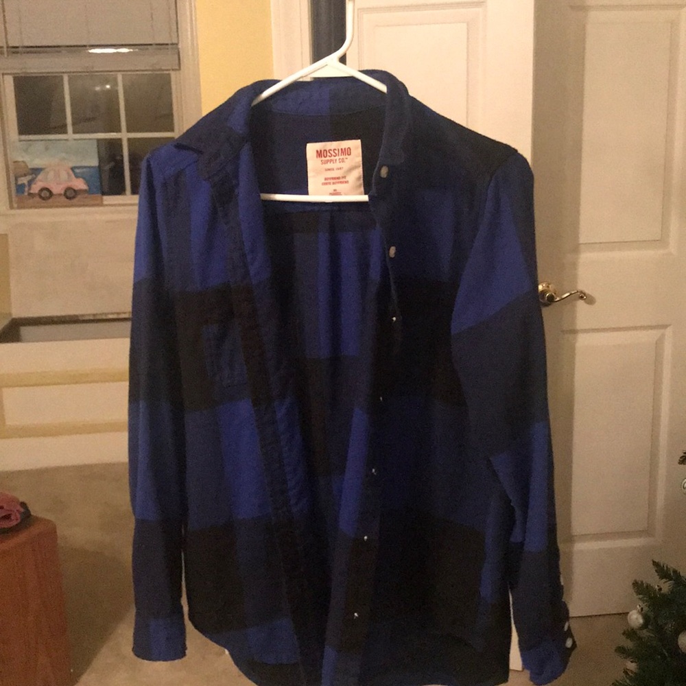 Boyfriend style flannel